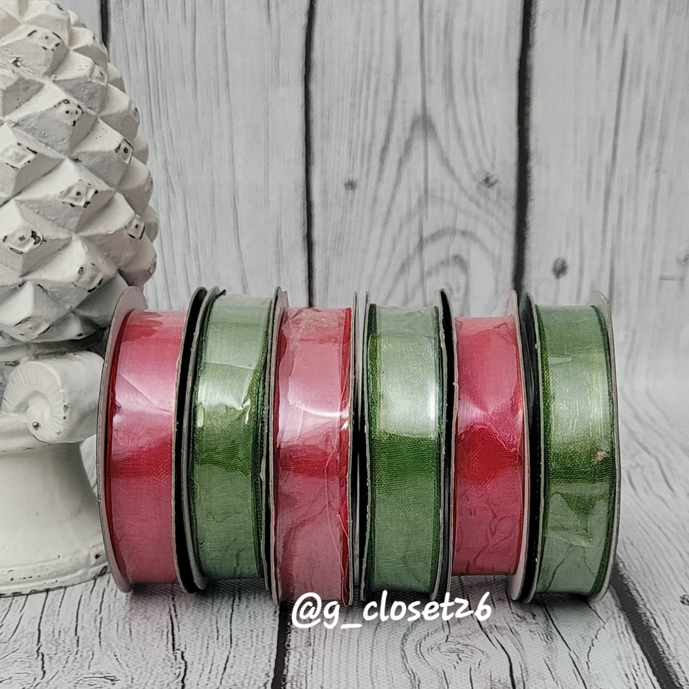 Festive Sheer Berwick Specialty Ribbon Spools